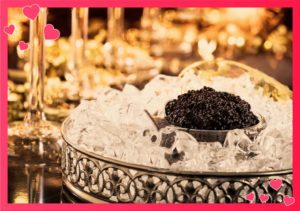 Soin à l'extrait de caviar et champagne