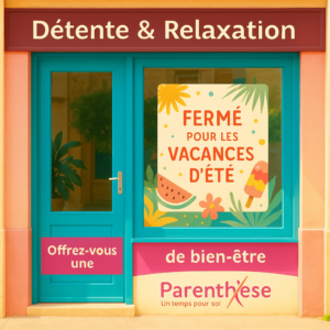 façade avant de l'institut bien-être Parenthèse à Amiens